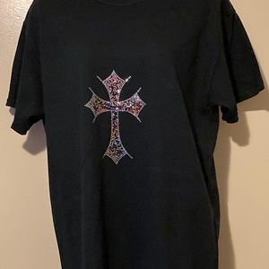 Multicolor Rhinestone T-shirt